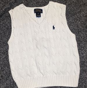 Toddler Boy's Ralph Lauren Sweater Vest